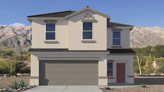 New construction Single-Family house 6159 E Campolina Trl, Tucson, AZ 85756 plan Kate - image