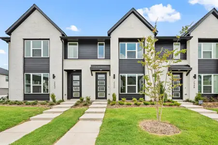 New construction Townhouse house 2550 Brunswick Wy, Allen, TX 75013 plan Bella - Modern - image