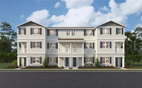 New construction Townhouse house 9704 Tate Ln, Tampa, FL 33626 - image