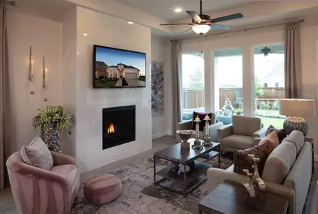 New construction Single-Family house 1100 Tupelo Lndg, Argyle, TX 76226 plan Merlot - image 6