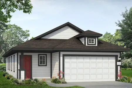 New construction Single-Family house 1013 Windrow Run, Hutto, TX 78634 plan Heritage Mill 1533 - image