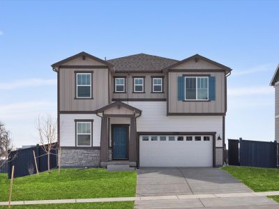 New construction Single-Family house 2716 73Rd Avenue Ct, Greeley, CO 80634 The Twin Peaks- photo 0