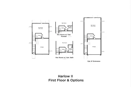 New construction Townhouse house 5908 Dunzo Rd, Raleigh, NC 27617 plan Harlow - image