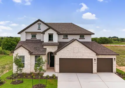 New construction Single-Family house 20400 Stelfox St, Manor, TX 78653 plan Maddy - image