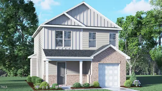 New construction Single-Family house 5529 Musket Ct, Raleigh, NC 27610 plan OLIVER - image