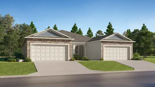New construction Single-Family house 18270 Pleasantview Blvd, Land O' Lakes, FL 34638 plan Malibu - image