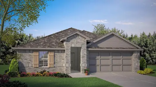 New construction Single-Family house 529 Arroyo Dr, Cleburne, TX 76033 plan TEXAS CALI - image