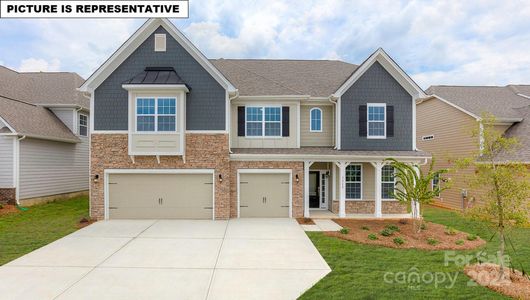 New construction Single-Family house 190 Asmodean Lane, Troutman, NC 28166 Jasmine - photo 0