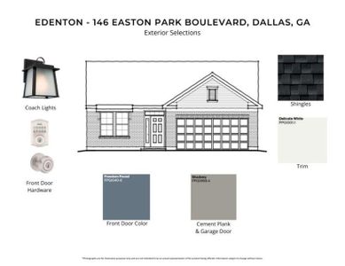 New construction Single-Family house 146 Easton Park Blvd, Dallas, GA 30157 - image