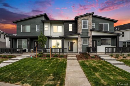 New construction Townhouse house 5492 Second Avenue, Timnath, CO 80547 302- photo 0