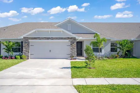 New construction Single-Family house 8625 Giovanni Ave, Fort Pierce, FL 34951 plan 1658 Villa - image