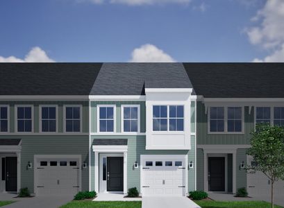 New construction Single-Family house 104 Central Townes Way, Unit 296, Raleigh, NC 27603 Dahlia- photo 0