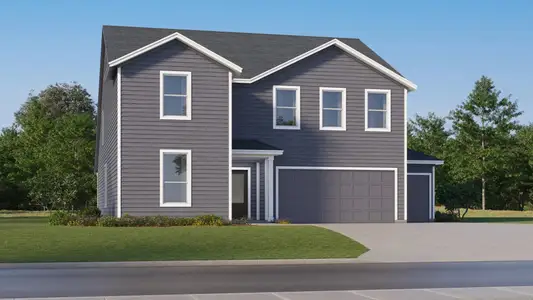 New construction Single-Family house 305 Heavenly Wy, Bertram, TX 78605 plan Dylan - image