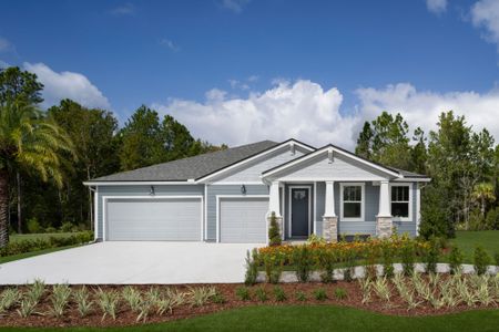 New construction Single-Family house 109 Holly Creek Dr, St. Johns, FL 32259 plan Hawkin - image