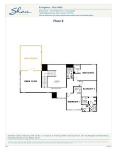 New construction Single-Family house 15944 Iris Meadow Dr, Conroe, TX 77302 plan 6060 Elevation D - image