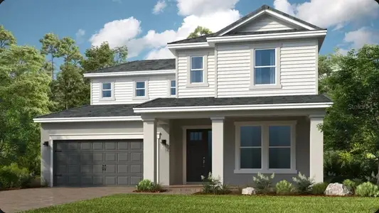 New construction Single-Family house 1623 Anson Ln, Zephyrhills, FL 33541 plan Bermuda - image