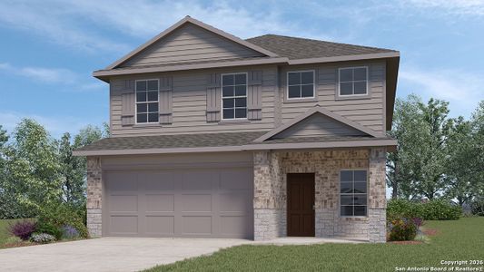 New construction Single-Family house 118 Pigeon Grn, San Antonio, TX 78253 - image