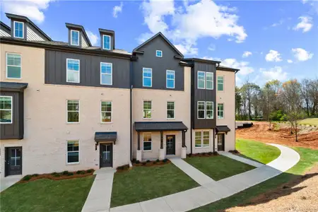 New construction Townhouse house 2612 Daybreak Ln, Newnan, GA 30265 - image