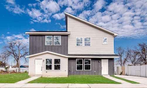 New construction Townhouse house 5815 Grayson St, Fort Worth, TX 76119 - photo 0