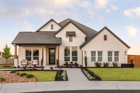 New construction Single-Family house 112 Dawnwood Ct, Georgetown, TX 78633 plan Hideaway - Single Family Homes - image