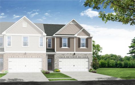 New construction Townhouse house 202 Switcher Court, Union City, GA 30291 - photo 0