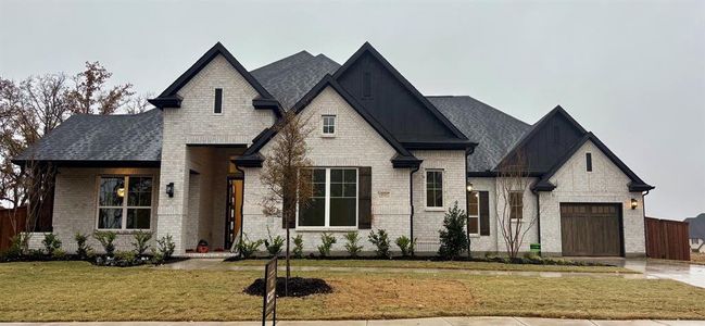 New construction Single-Family house 11217 Hickory Falls Dr, Northlake, TX 76226 Tirana- photo 0