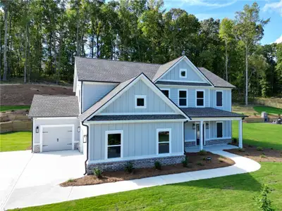 New construction Single-Family house 1280 Birch Wy, Loganville, GA 30052 plan (GA)Hayden A.3 3 Side Entry - image