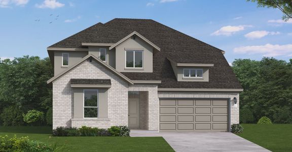 New construction Single-Family house 13738 Flint Hollow Dr, Cypress, TX 77433 plan Colleyville - image