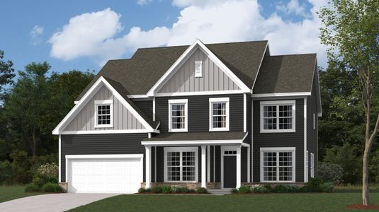 New construction Single-Family house 1416 Jonesville Rd, Simpsonville, SC 29681 plan Hancock - image