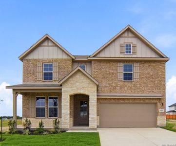 New construction Single-Family house 14515 Inspiration Pt, San Antonio, TX 78253 plan Rainier - image