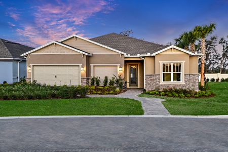 New construction Single-Family house 2556 Pine Preserve Court, Saint Cloud, FL 34771 Renown- photo 0