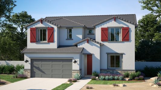 New construction Single-Family house 7049 E Bushy Tail Ln, San Tan Valley, AZ 85143 plan Prescott - image