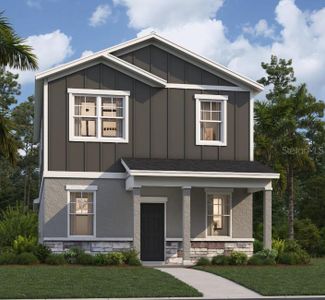 New construction Single-Family house 1856 Shadow Box Bnd, St. Cloud, FL 34771 plan Newcomb - image