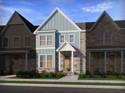 New construction Townhouse house 136 Fletchers Wy, Smyrna, TN 37167 plan Stonecrest - image