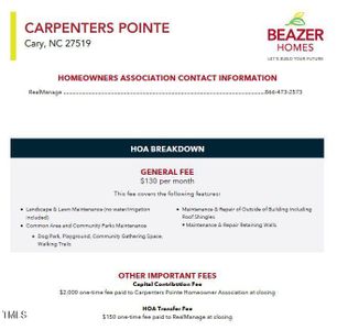 CP HOA Information