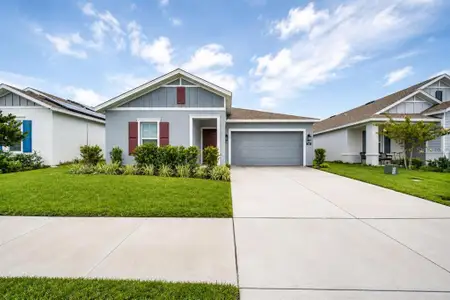 New construction Single-Family house 688 Sand Pine Ln, Haines City, FL 33844 plan Dover - image