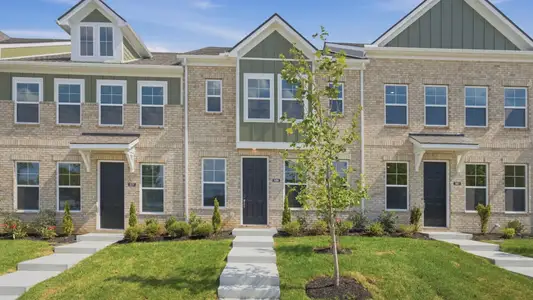 New construction Townhouse house 509 Hartmann Landing Wy, Lebanon, TN 37090 plan Mitchell - image