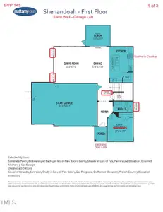 New construction Single-Family house 674 Barbour Farm Ln, Four Oaks, NC 27524 Shenandoah- photo 1 1