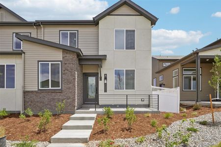 New construction Townhouse house 1288 South Algonquian Street, Aurora, CO 80018 - photo 0