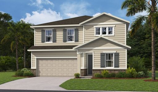 New construction Single-Family house 3459 Auvenshire Way, Orange Park, FL 32065 Pearl- photo 0