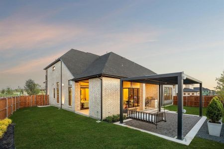 New construction Single-Family house 15284 Boxthorn Dr, Frisco, TX 75035 plan Weston – 50' - image