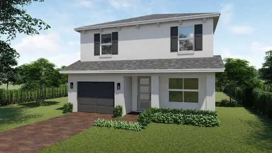 New construction Single-Family house 1830 Nw 6 Pl, Pompano Beach, FL 33069 plan Sapole - image