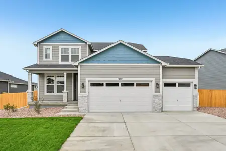New construction Single-Family house 9167 Lanceleaf Dr, Colorado Springs, CO 80925 plan Mahogany - image