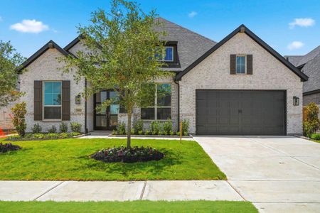 New construction Single-Family house 31023 Peony Place Dr, Fulshear, TX 77441 plan 215 Plan - image