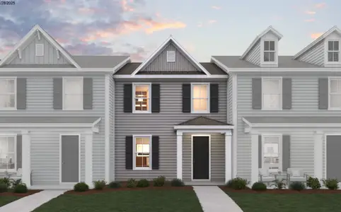 New construction Townhouse house Goose Creek, SC 29445 plan Millstream III - Townhomes - image