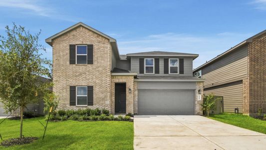 New construction Single-Family house 21730 Piper Betel Rd, Splendora, TX 77372 plan Ozark - image