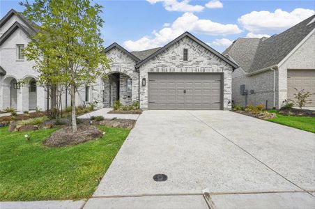 New construction Single-Family house 1636 Whispering Meadow Drive, Van Alstyne, TX 75495 Carlton Plan- photo 0