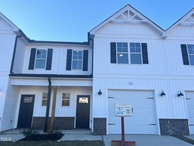 New construction Townhouse house 97 Calluna Drive, Clayton, NC 27520 - photo 0