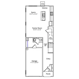 New construction Single-Family house 2724 Lehigh Rd, Charlotte, NC 28208 Foxglove- photo 1 1