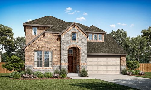 New construction Single-Family house 4425 Glenn Springs Wy, Little Elm, TX 75068 plan Richardson - image